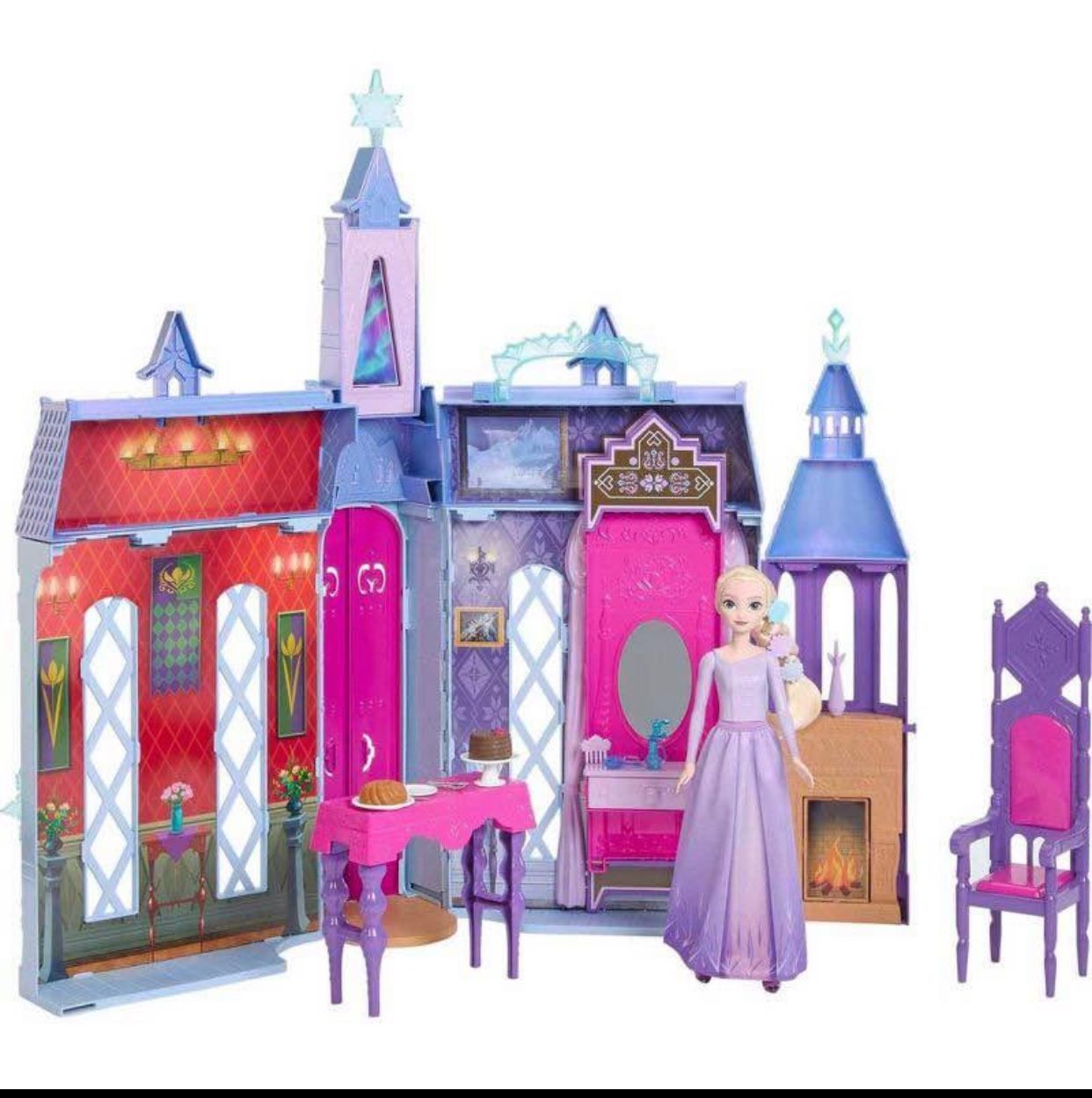 New in box Disney Frozen Arendelle Castle with Elsa Doll