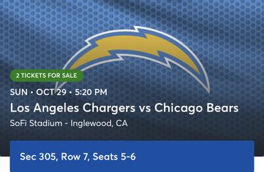 Chargers vs Bears