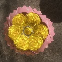 Yellow Flower Bouquet / Amarillas Ramo