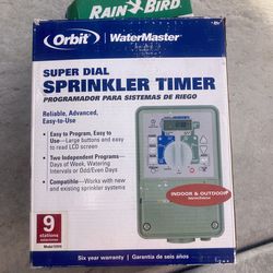 9 Station Sprinkler Timer