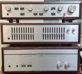 Luxman Full Set With Pre Amp, Eq, And Power Amp
