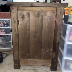 Custom Built Wooden Dresser