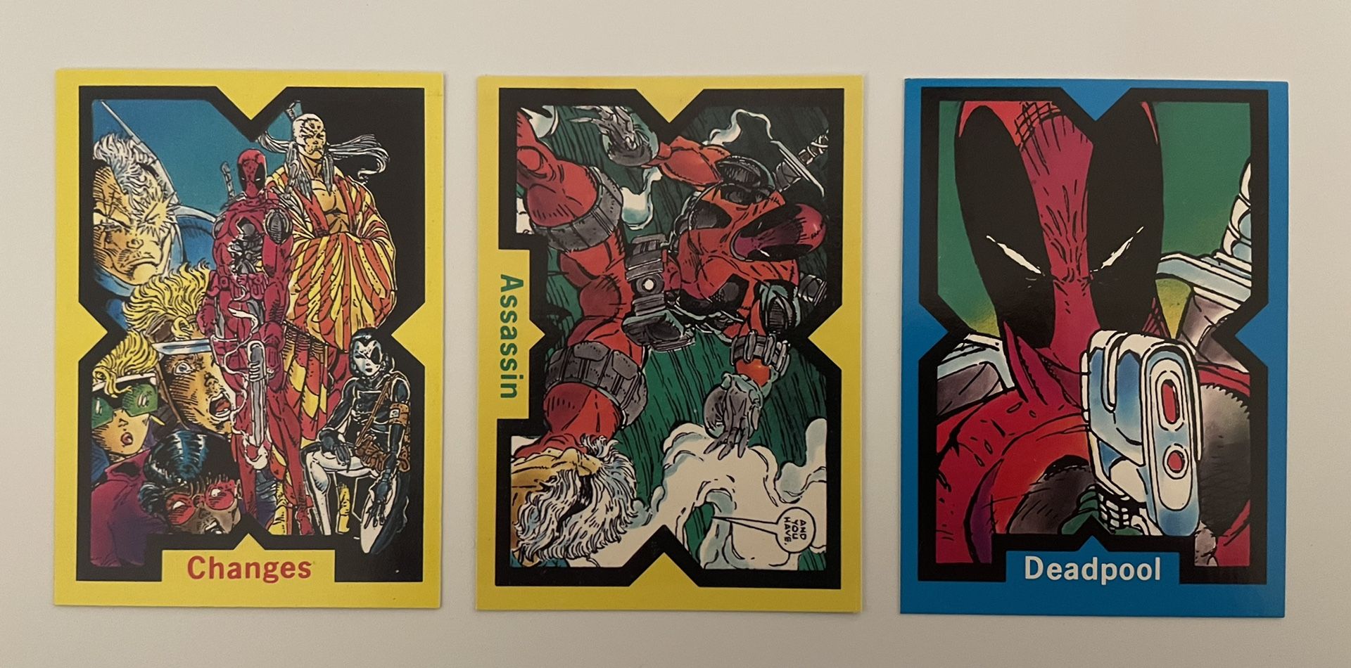 Deadpool Rookie Card Set - Comic Images (1991) - BEFORE X-Force #1 & Impel Card! - VHTF