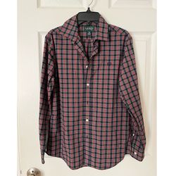 Ralph Lauren Casual Button-Down Shirt - Youth Size 16