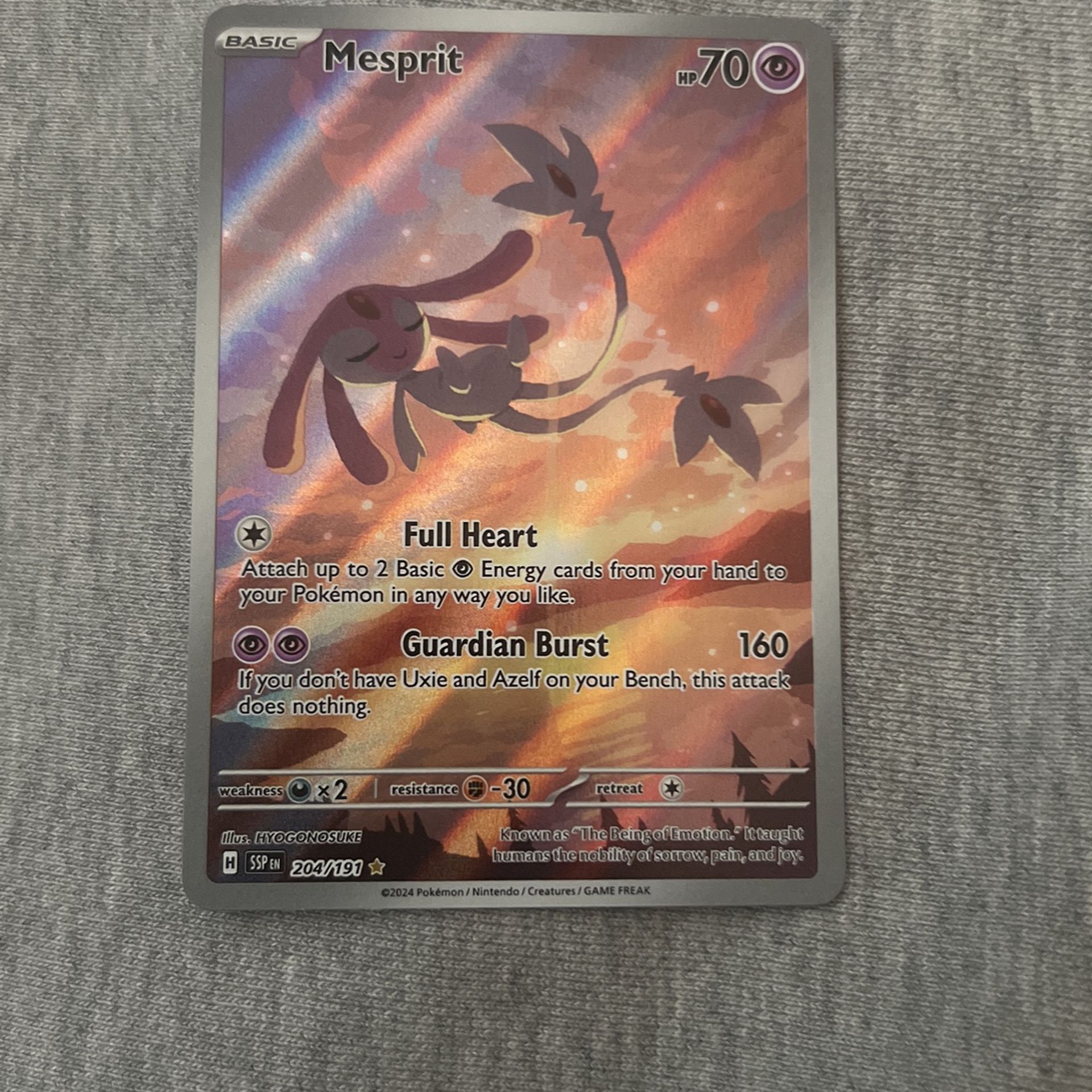 Pokemon Mesprit #204