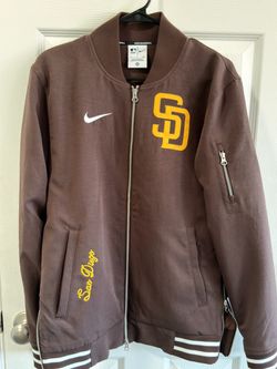 Nike San Diego Padres MLB Baseball Bomber Jacket