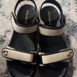 womens coach sandals