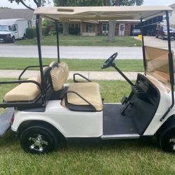 EZGO TXT GAS Headlights & Taillights 4 Passenger Bi-fold Windshield Rear View Mirror 