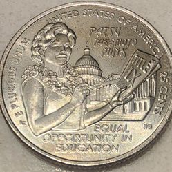 Honorable Patsy Takemoto Mink Collectable Coin
