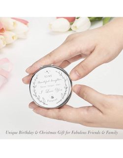 Gifts for Mom-I Love You Mom Gift Compact Mirror,Birthday Gifts