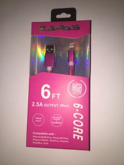 (Pasadena) I Phone 6/6Plus USB Cable