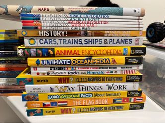 Children’s educational hardback books