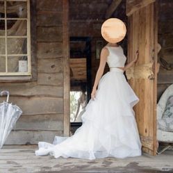 Wedding Dress- Two Piece