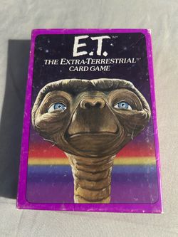 E.T card game 1982