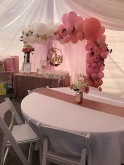 Baby shower balloon/garland