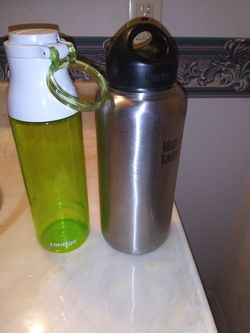 40 oz stainless steel tumbler and contigo water bottle canteen