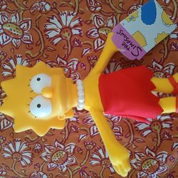 The Simpsons Lisa Plush figure new