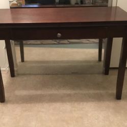 Beautiful Cherry Wood Entryway Desk