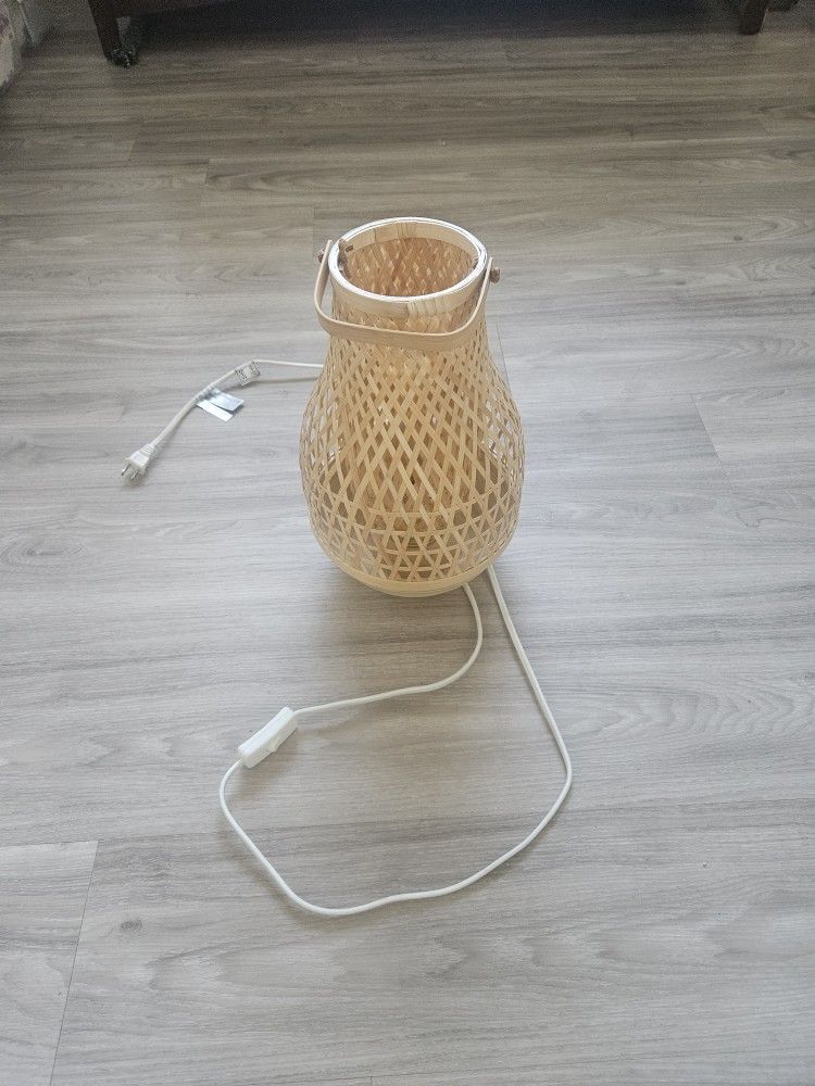 IKEA Handmade Bamboo Lamp