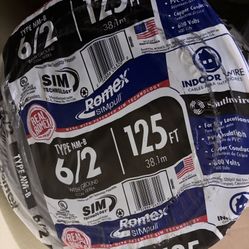 125 ft. 6/2 Stranded Romex SIMpull CU NM-B W/G Wire