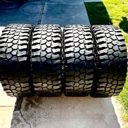 37x12.5r20 Goodyear Boulder Mud Tires Load E 10 Ply