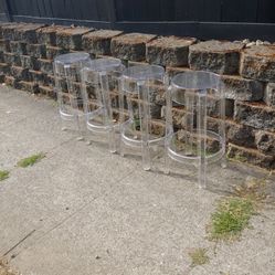 Designer Acrylic Bar Stools