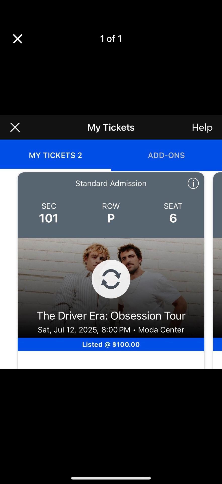 Concert Tickets