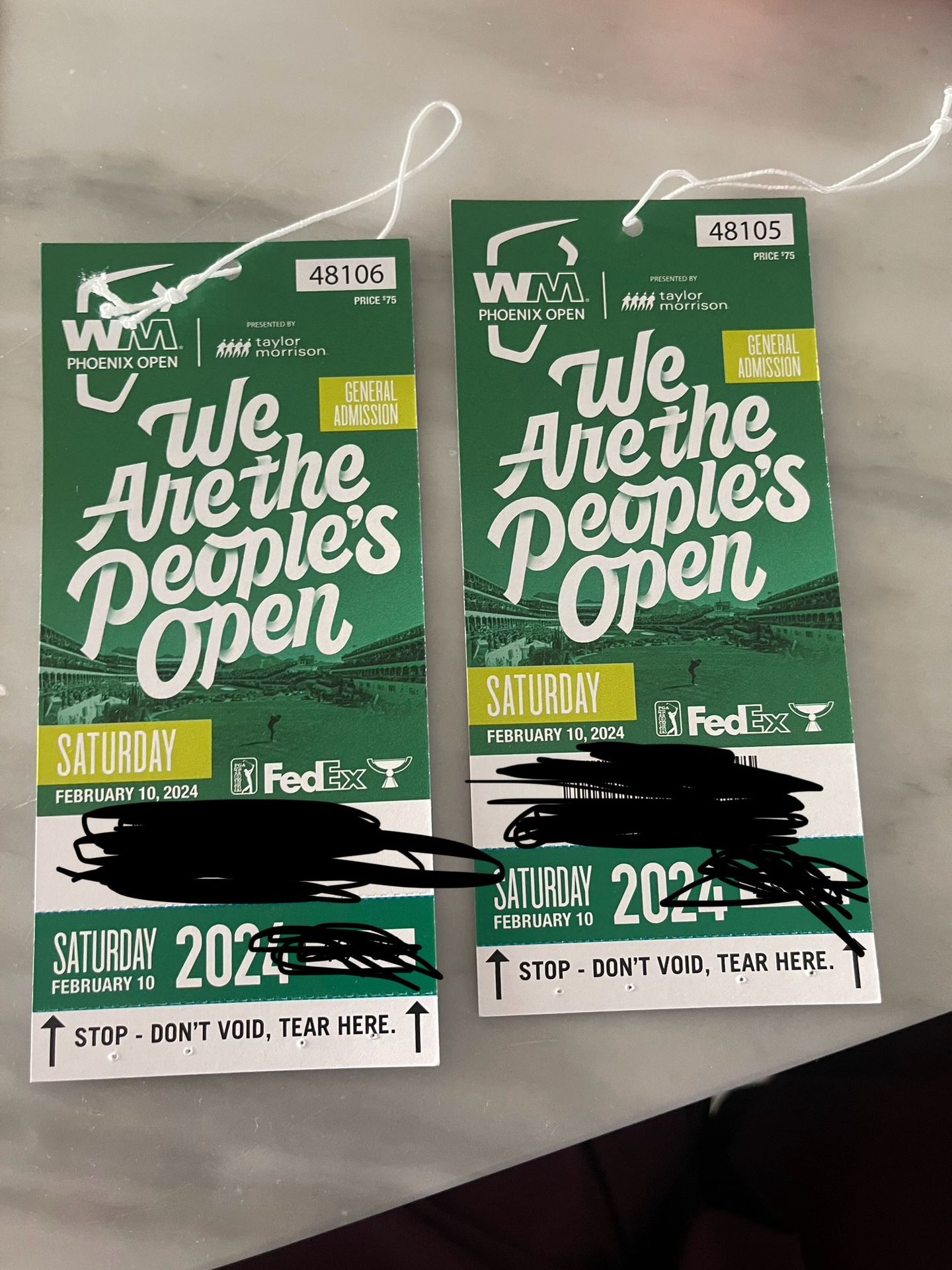 Saturday General Admission Phoenix Open