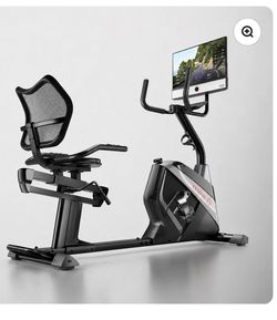 Yesoul recumbent JM1 plus TV exercise bike -New in Box!