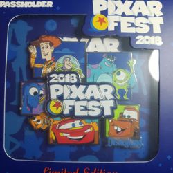 LE 1000 2018 Pixar Fest Disney Pin 