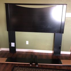 Bed Headboard And Wood Frame