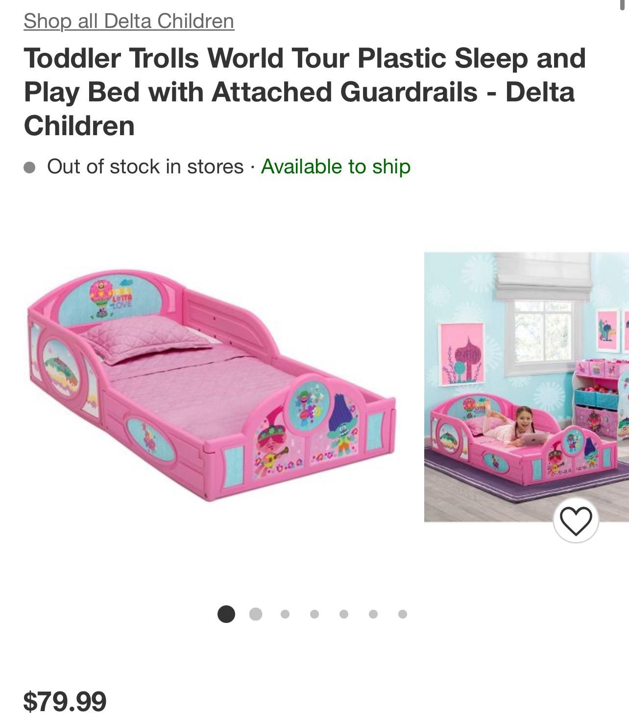 Troll Toddler Bed