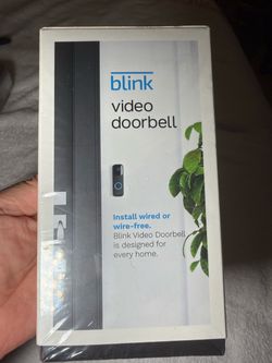 Blink Video Doorbell – New in Box