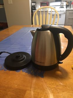 Hamilton Beach electric kettle