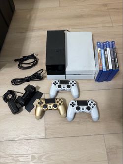White PS4 Destiny Bundle + Games