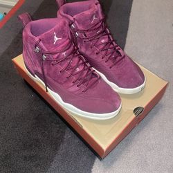 Jordan 12, Bordeaux, size 9.5