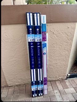 6 NEW 48” LED replacement tube bulbs.
