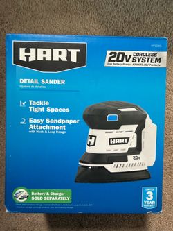 HART Detail Sander TOOL ONLY
