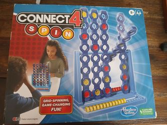 OPEN BOX NEW, CONNECT 4 SPIN
