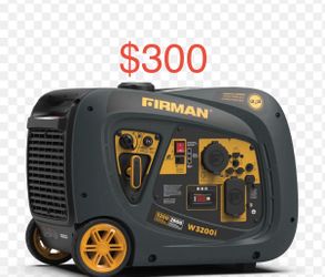 3200 Watt Firman Generator Gas New