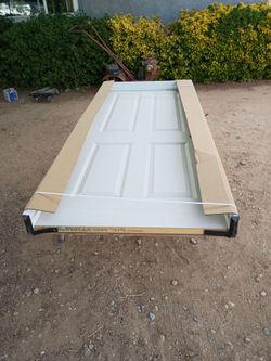 Four panel interior door with jam