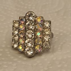 SILVER RING WITH  UNIQUE  DESIGN 