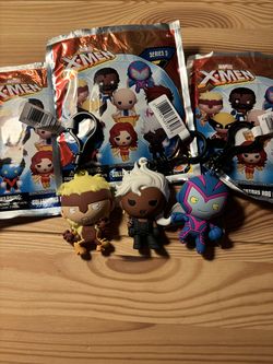 Marvel X-Men Characters Series 2 Blind Bag Figural Bag Clip