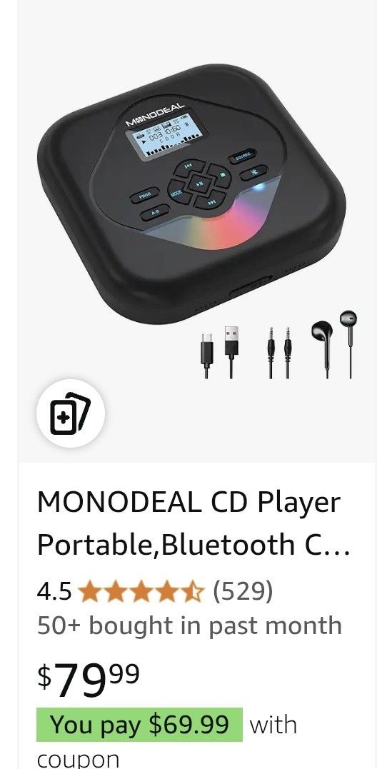 Monodeal CD PLAYER