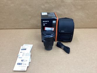 Sony are 24-70mm F2.8 Gm II lens standard zoom full frame e-mount