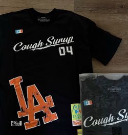 Cough Syrup 04 LA Graphic T-Shirt Black