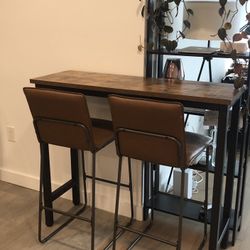 Bar table and Bar stool set