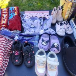 Little Girls Shoes Size 7-9, Kuromi And Nike!