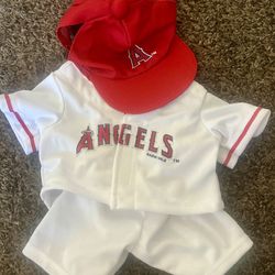 New Build A Bear Angels Baseball Outfit