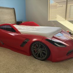 Corvette Kids Twin Bed With Storage Drawers